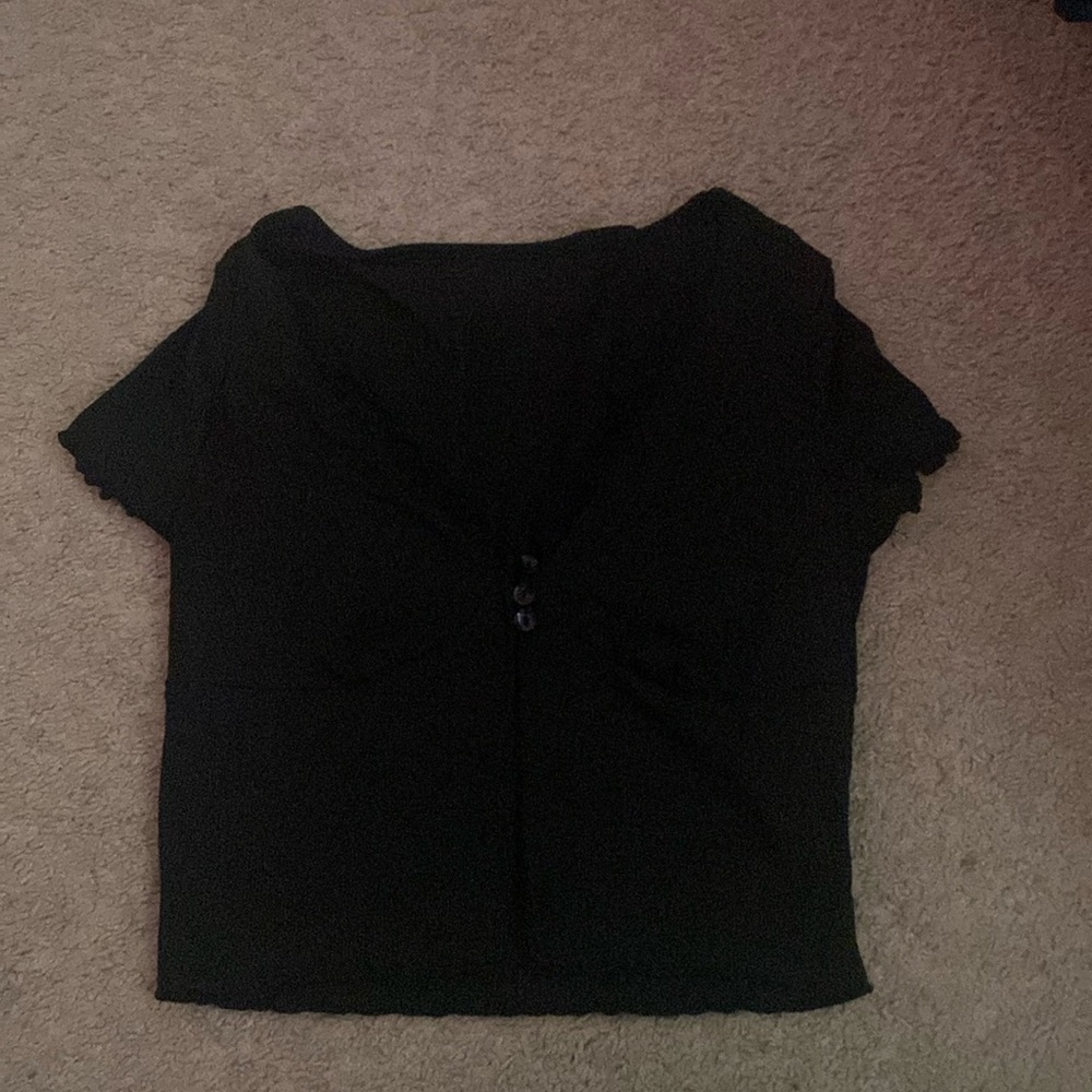 split black tee